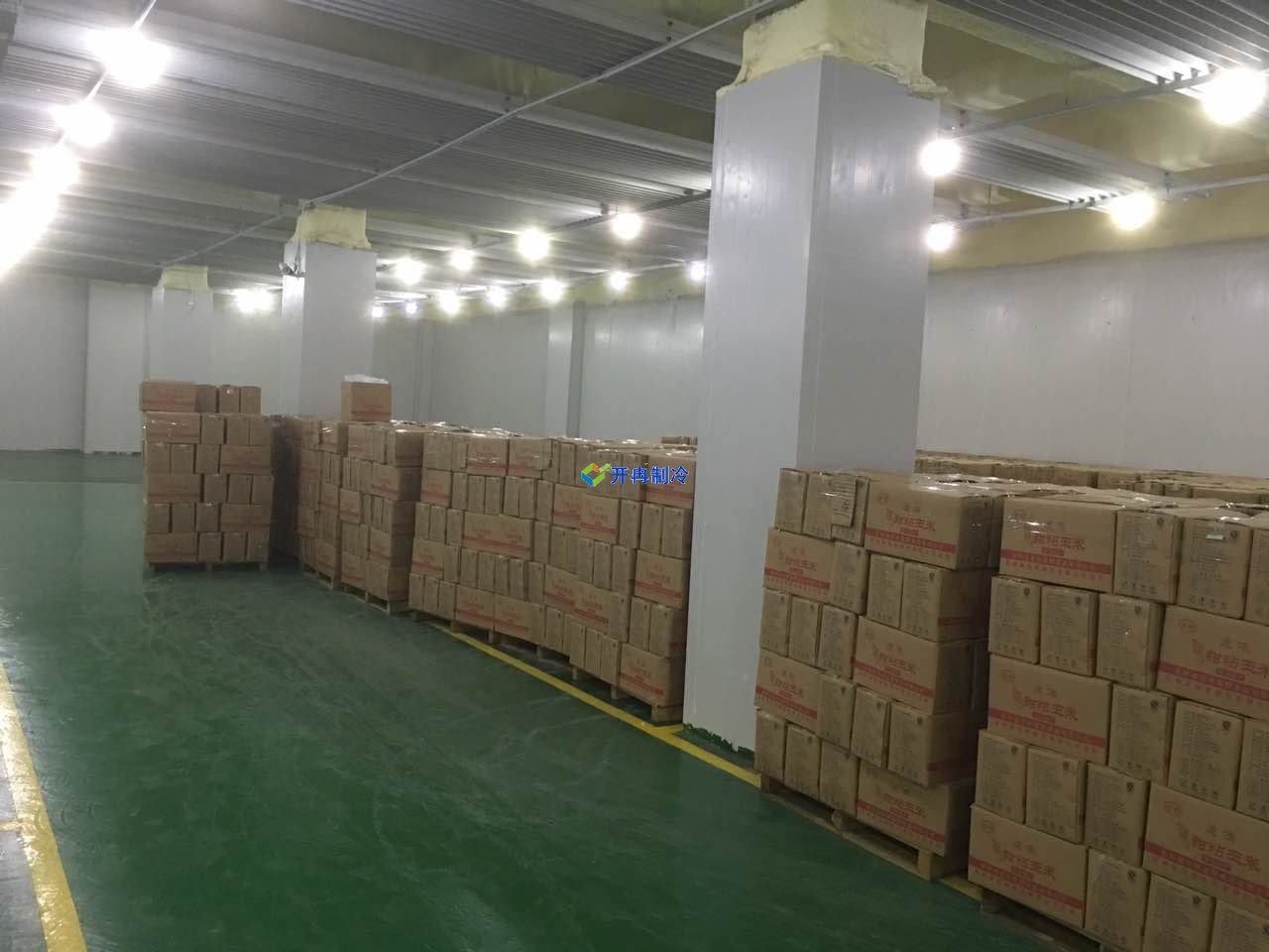 安裝一個2000平水產海鮮冷凍庫，海鮮冷庫造價